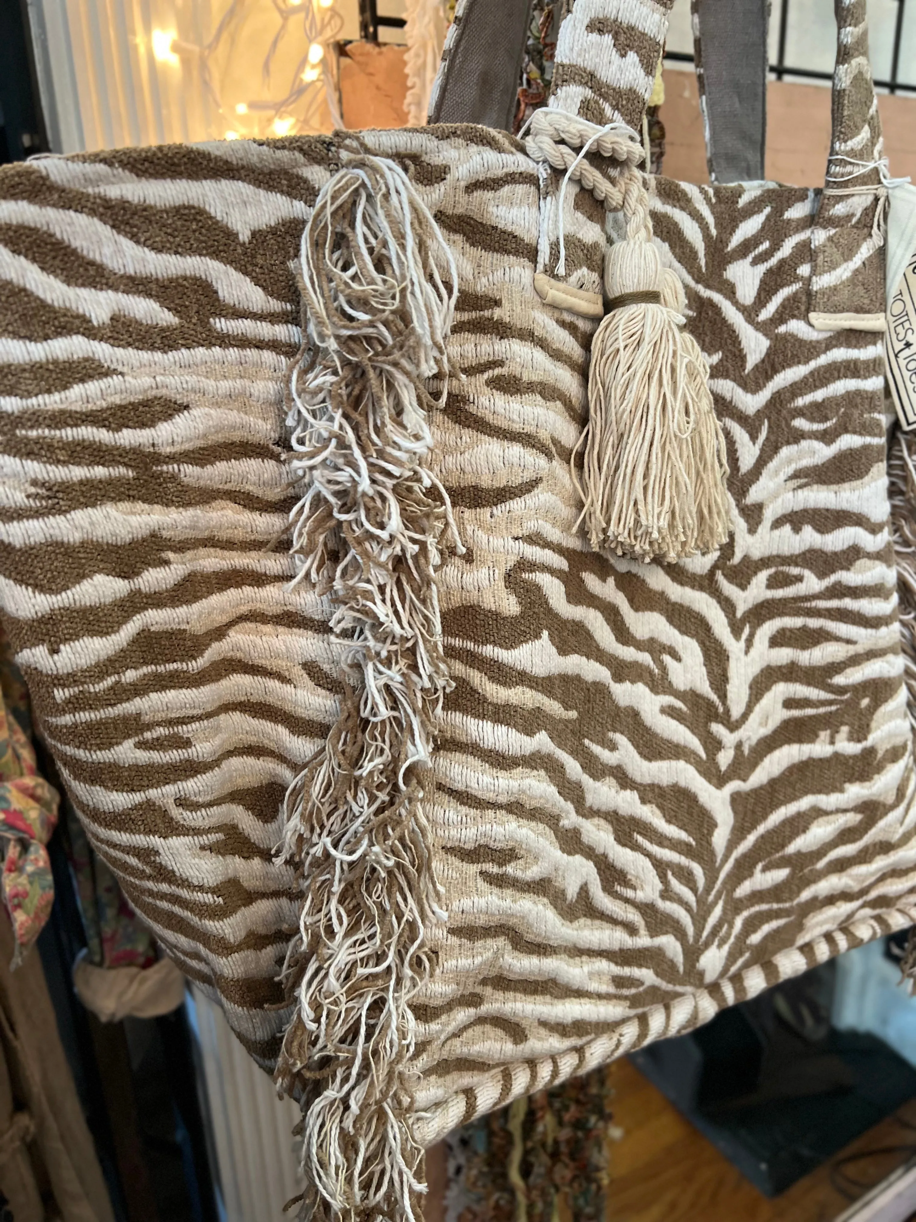 00A7 Quincy Tote Bag- Natural