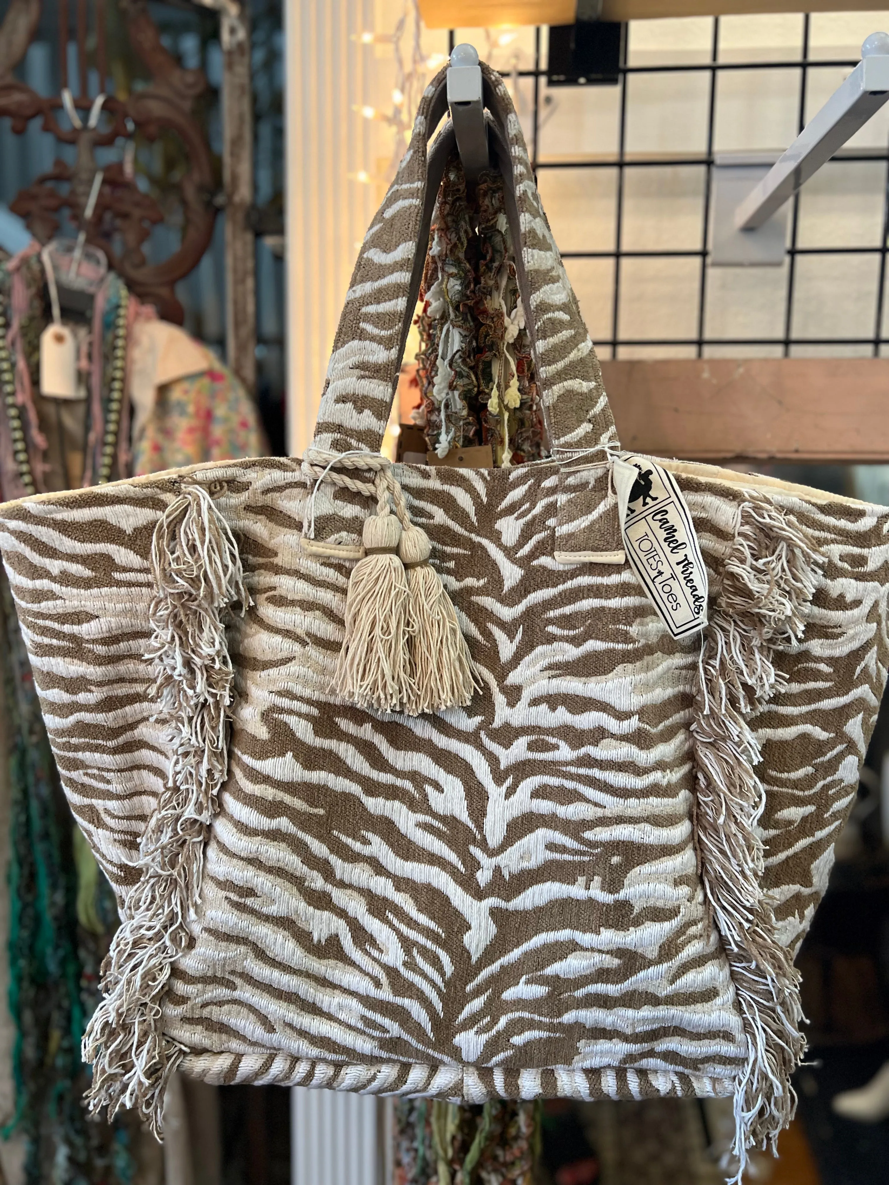 00A7 Quincy Tote Bag- Natural