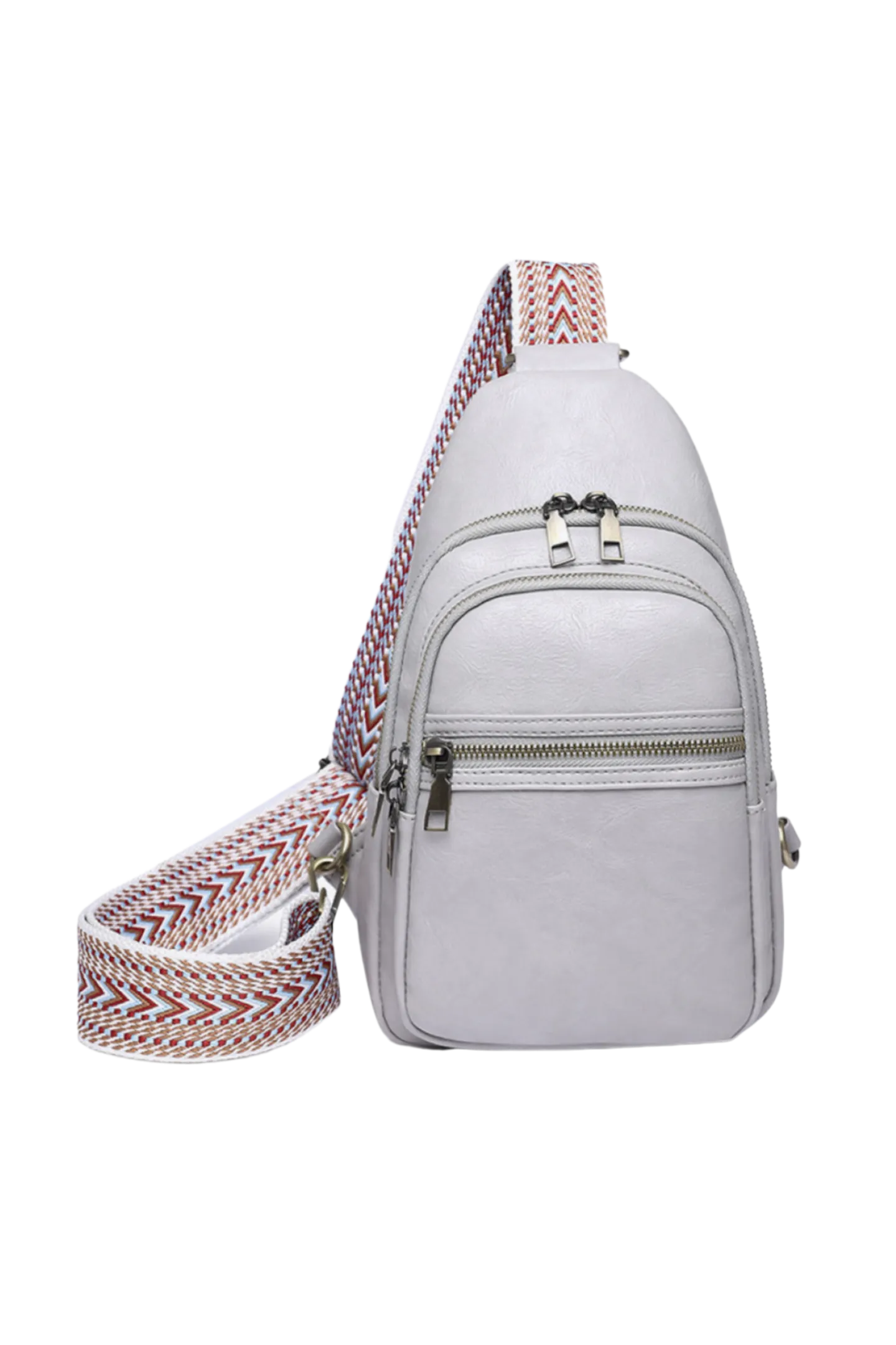 Adored It's Your Time PU Leather Sling Bag