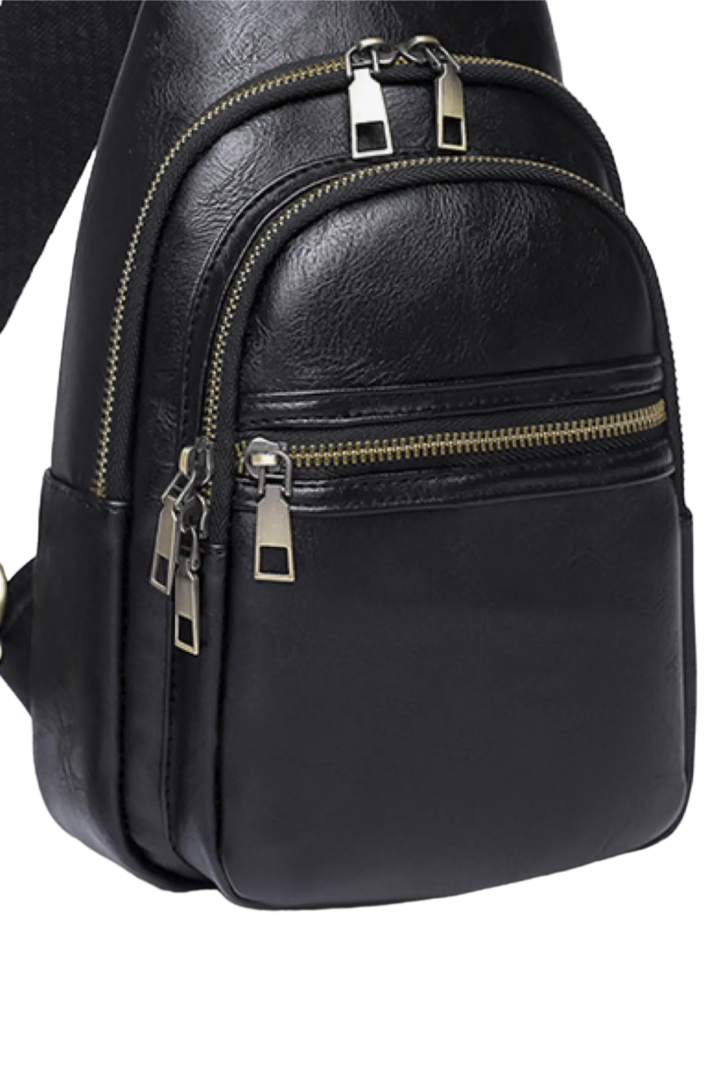 Adored It's Your Time PU Leather Sling Bag