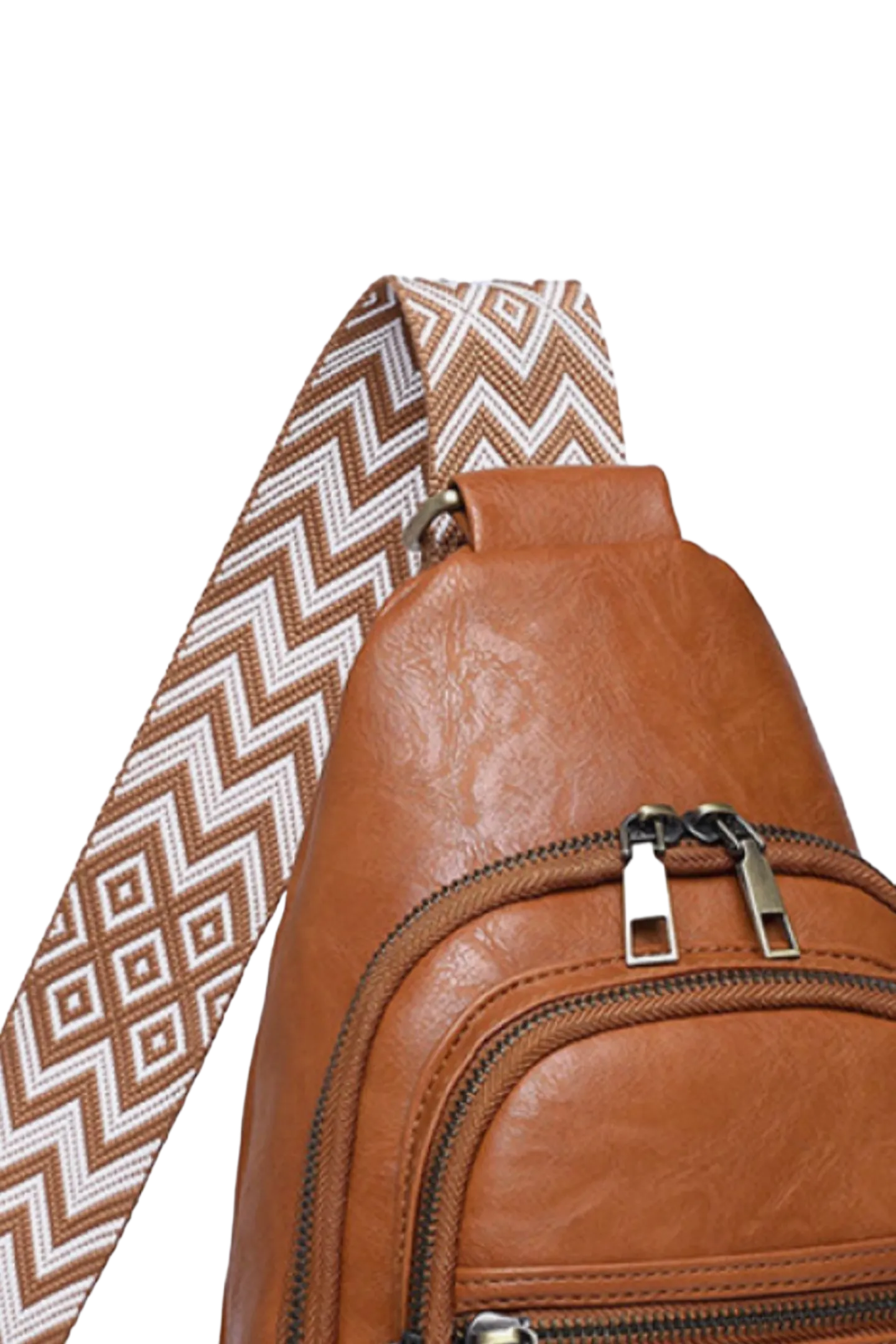 Adored It's Your Time PU Leather Sling Bag