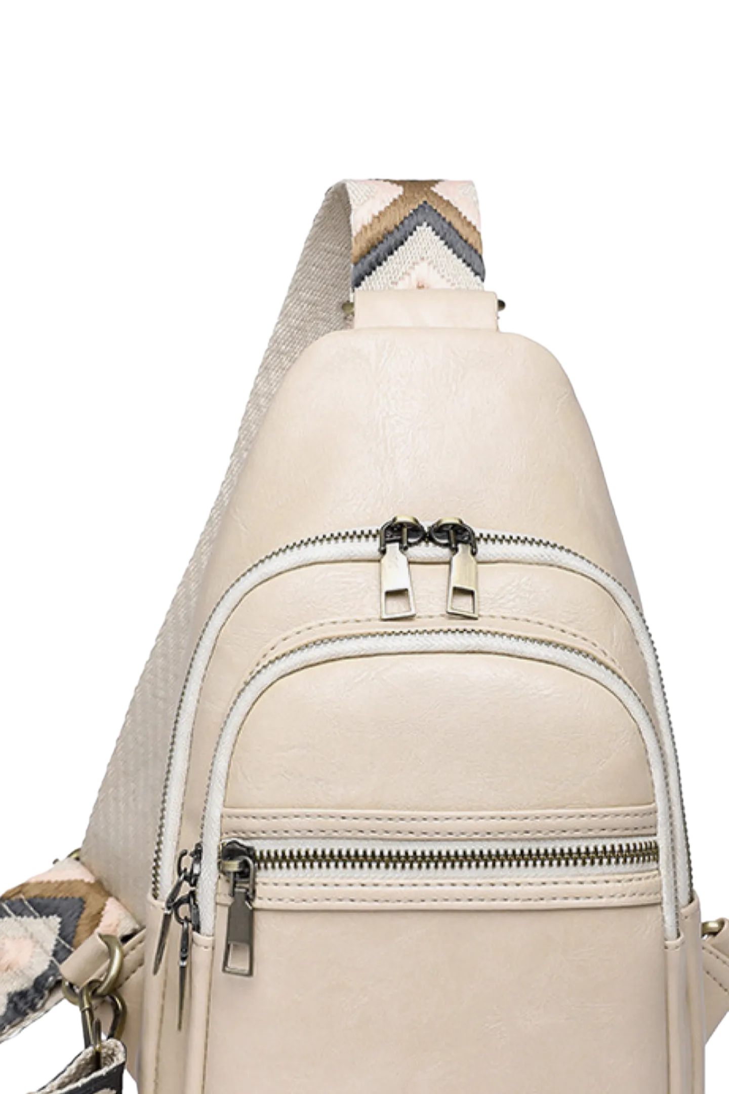 Adored It's Your Time PU Leather Sling Bag
