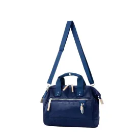 Anello Eleanor Shoulder Bag in Navy