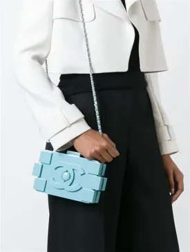 Baby Blue Lego Clutch