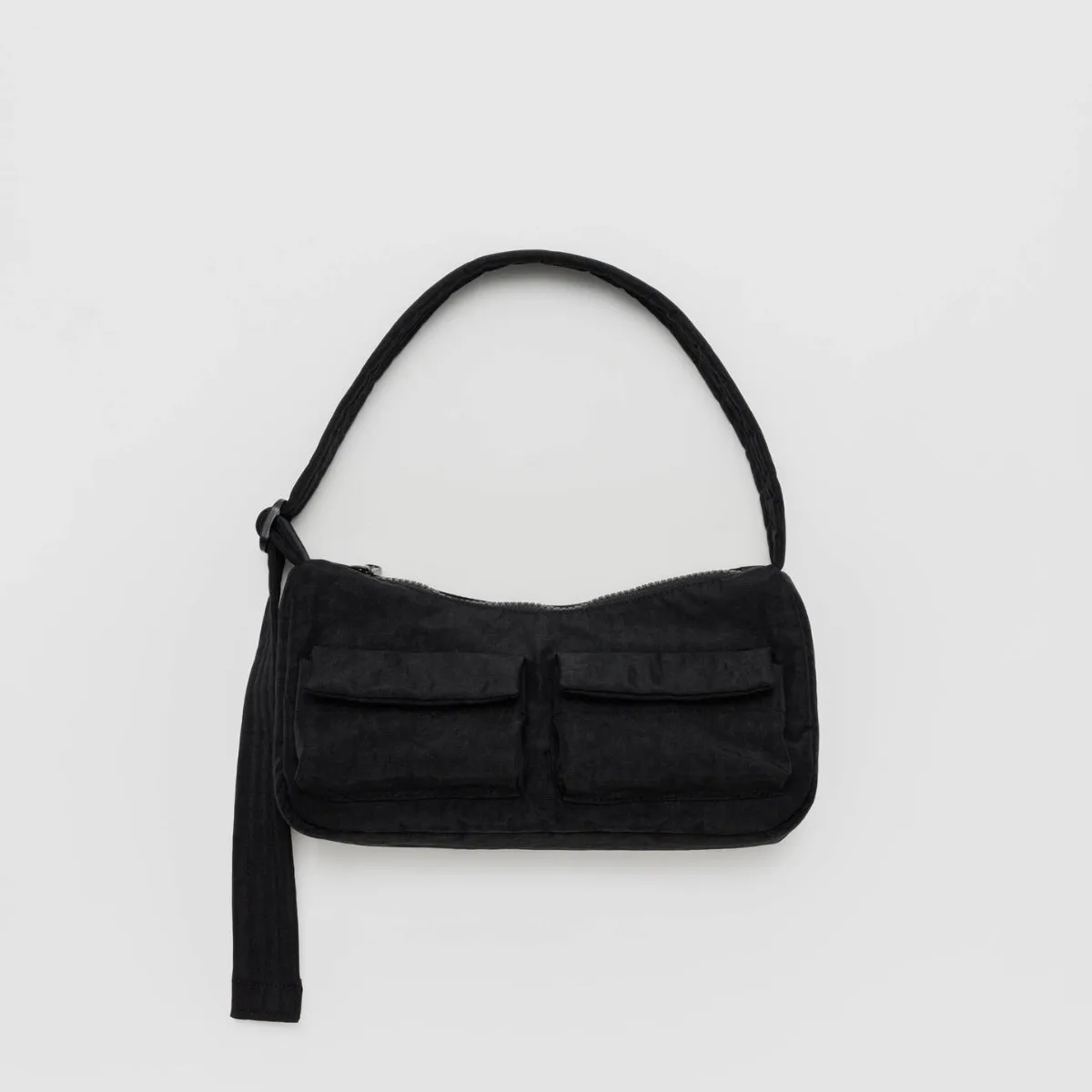Baggu Cargo Shoulder Bag in Black