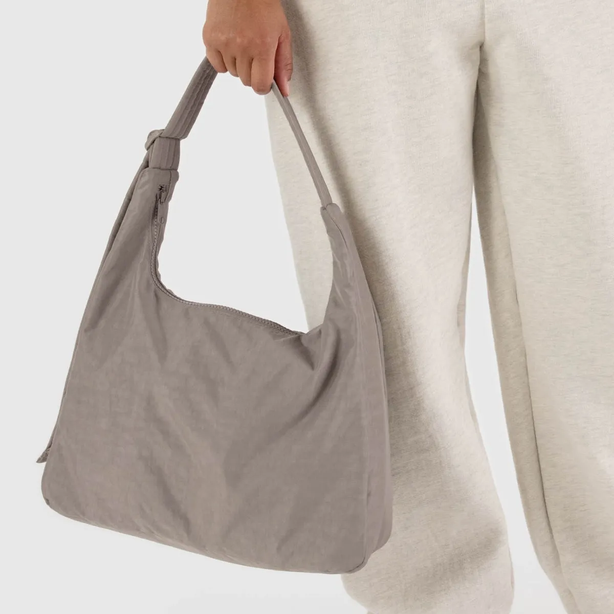 Baggu Nylon Shoulder Bag in Dove