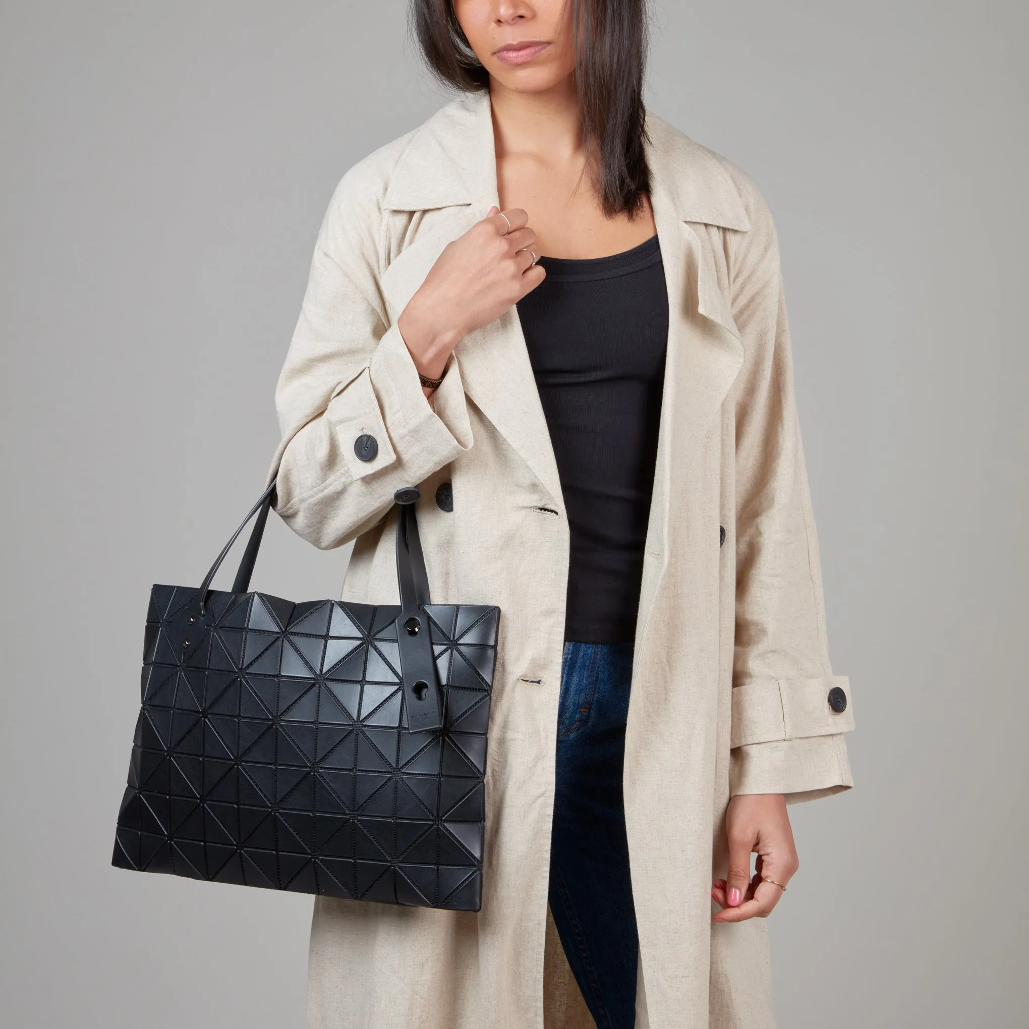 BAO BAO ISSEY MIYAKE Rock Matte Shoulder Bag
