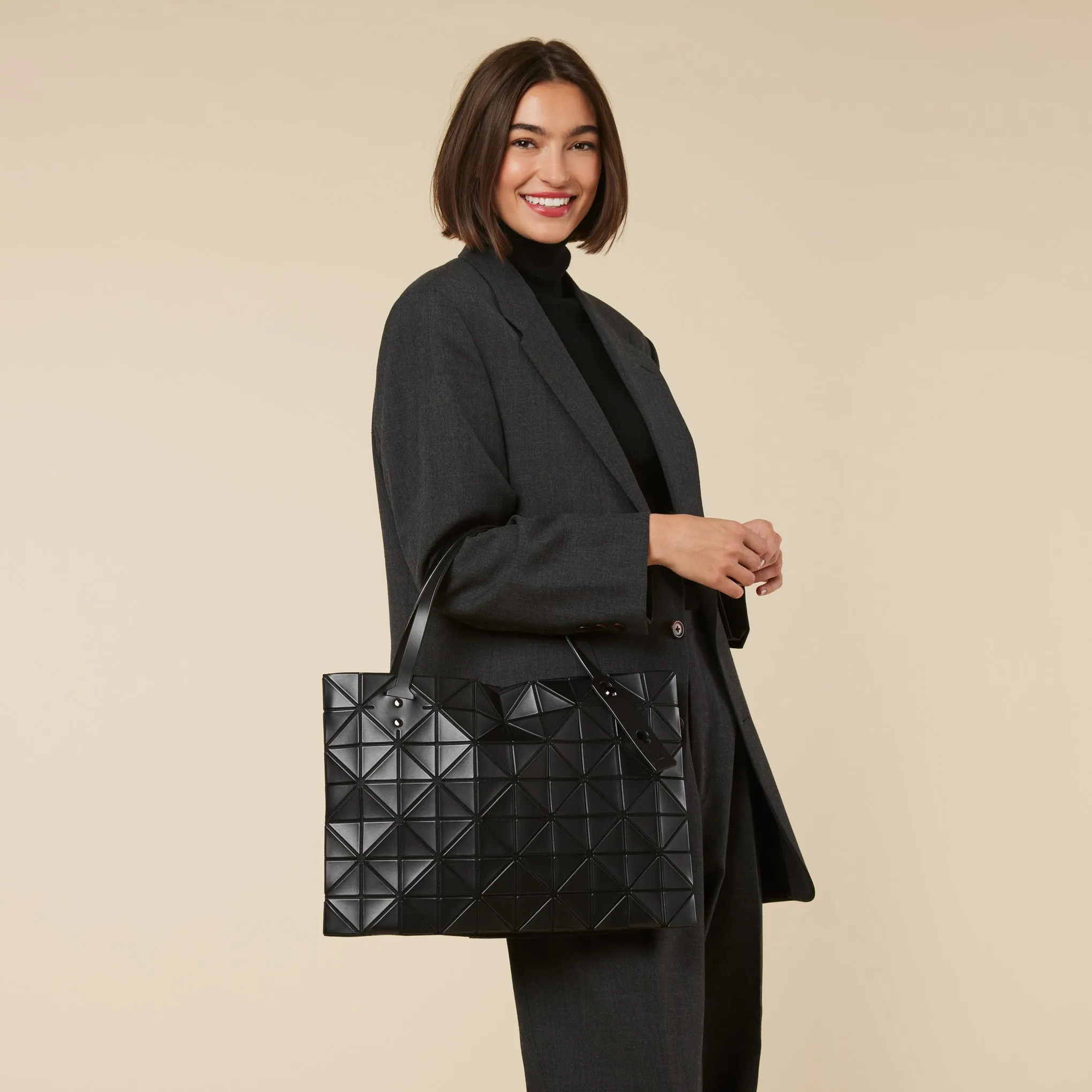 BAO BAO ISSEY MIYAKE Rock Matte Shoulder Bag