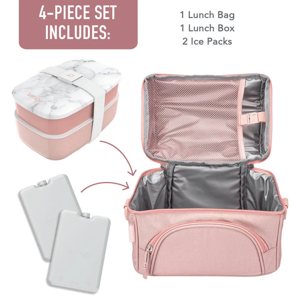 Bentgo® Deluxe 4-Piece Lunch Set