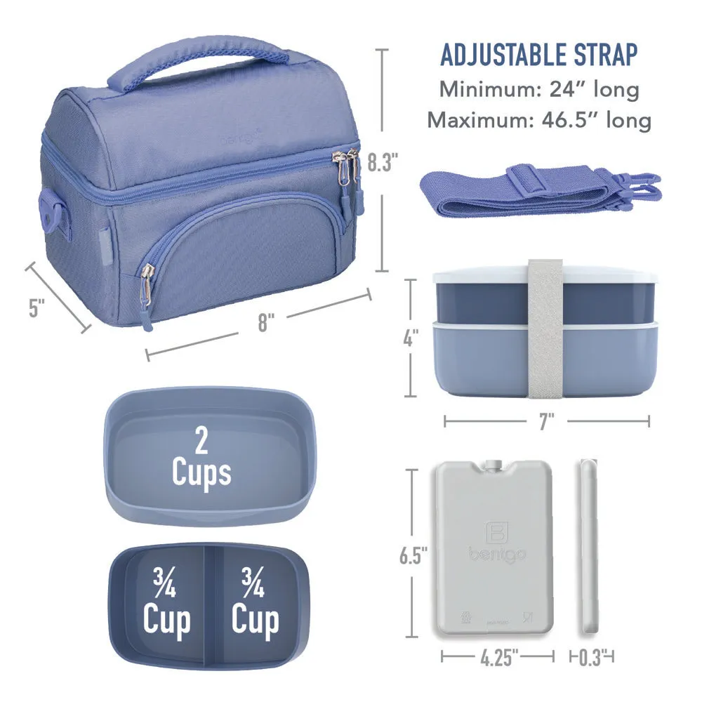 Bentgo® Deluxe 4-Piece Lunch Set