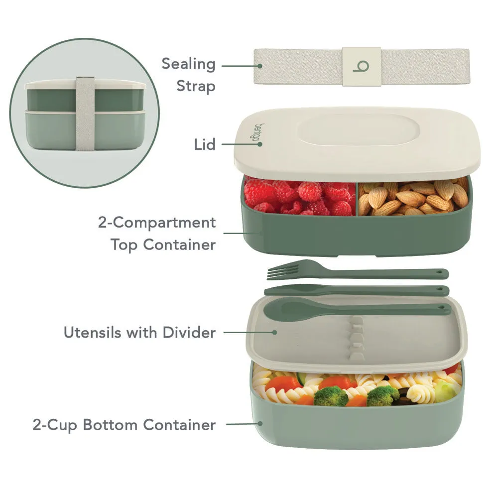 Bentgo® Deluxe 4-Piece Lunch Set