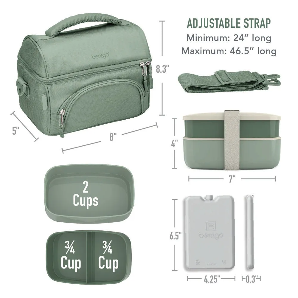 Bentgo® Deluxe 4-Piece Lunch Set