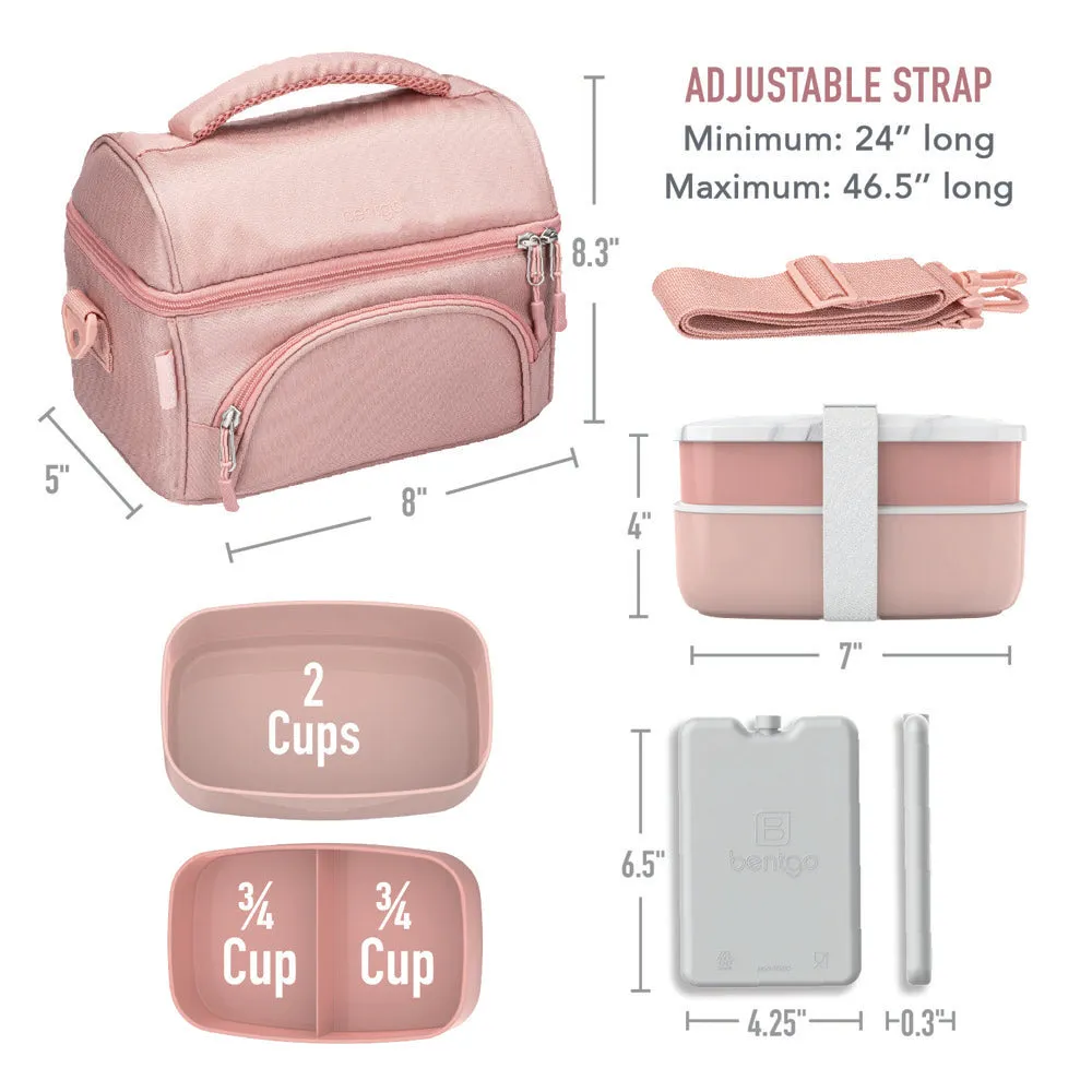 Bentgo® Deluxe 4-Piece Lunch Set