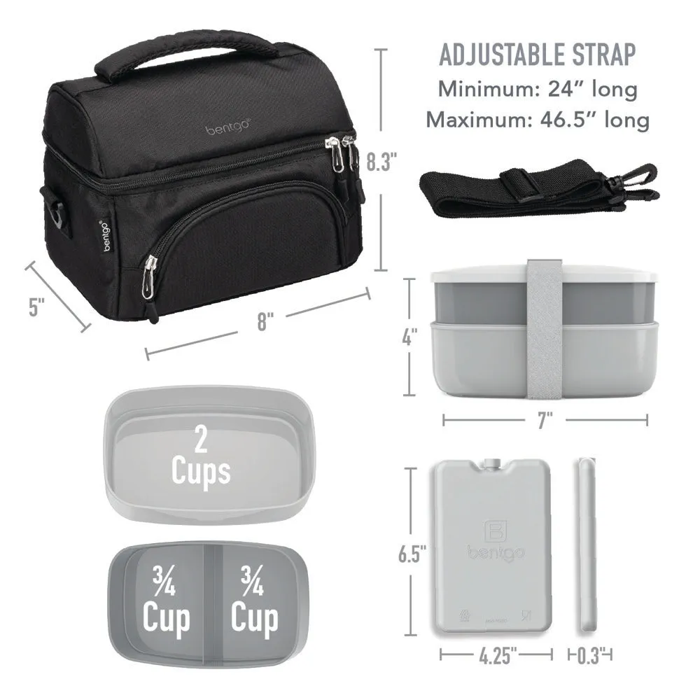Bentgo® Deluxe 4-Piece Lunch Set