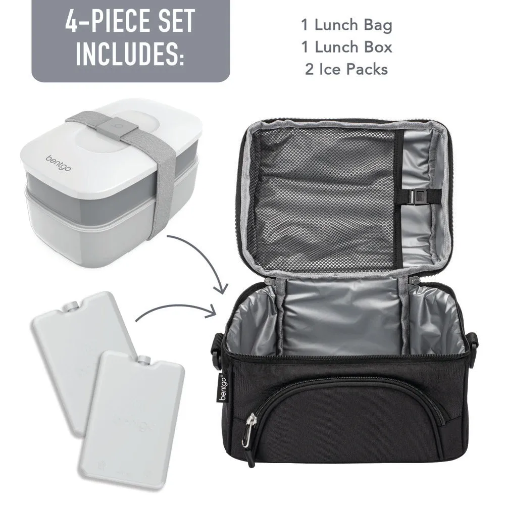 Bentgo® Deluxe 4-Piece Lunch Set