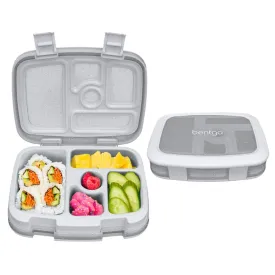 Bentgo Kids Print Leak-Proof Bento Lunch Box Silver Glitter