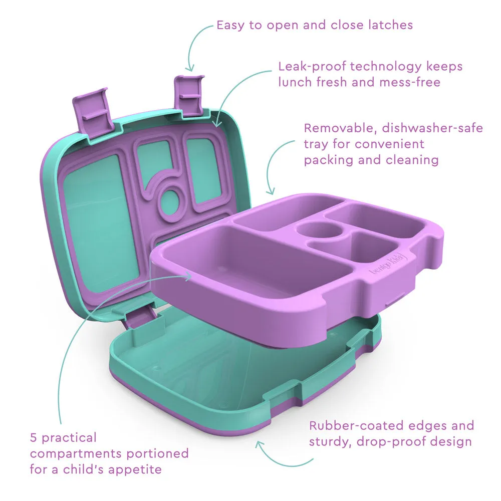 Bentgo Kids Prints Lunch Box, Lunch Bag, & Ice Packs