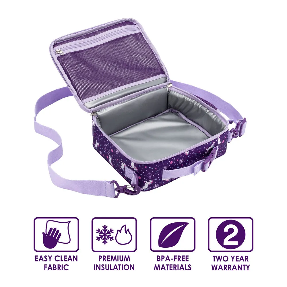 Bentgo Kids Prints Lunch Box, Lunch Bag, & Ice Packs