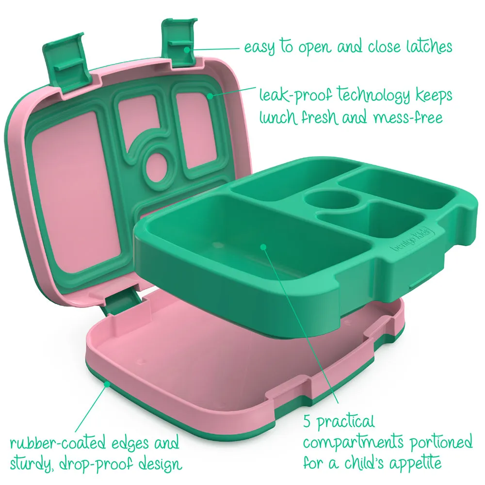 Bentgo Kids Prints Lunch Box, Lunch Bag, & Ice Packs