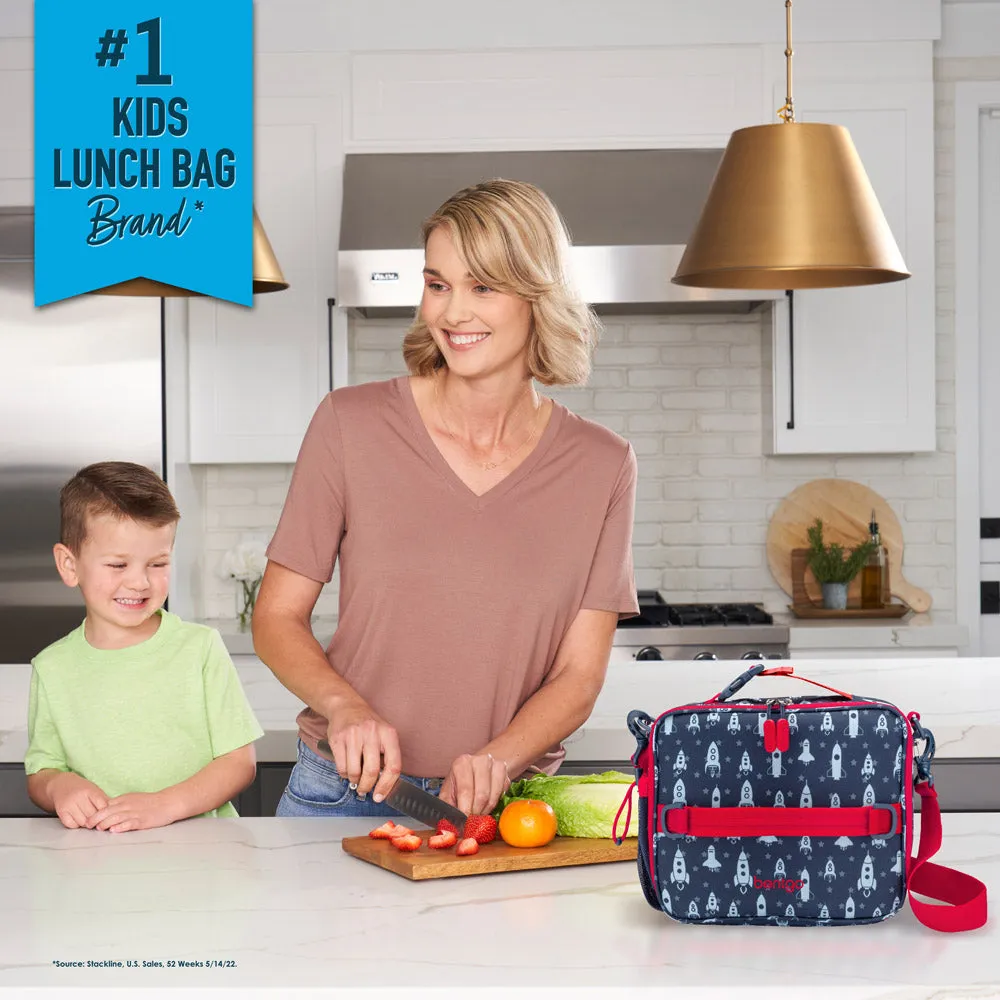 Bentgo Kids Prints Lunch Box, Lunch Bag, & Ice Packs