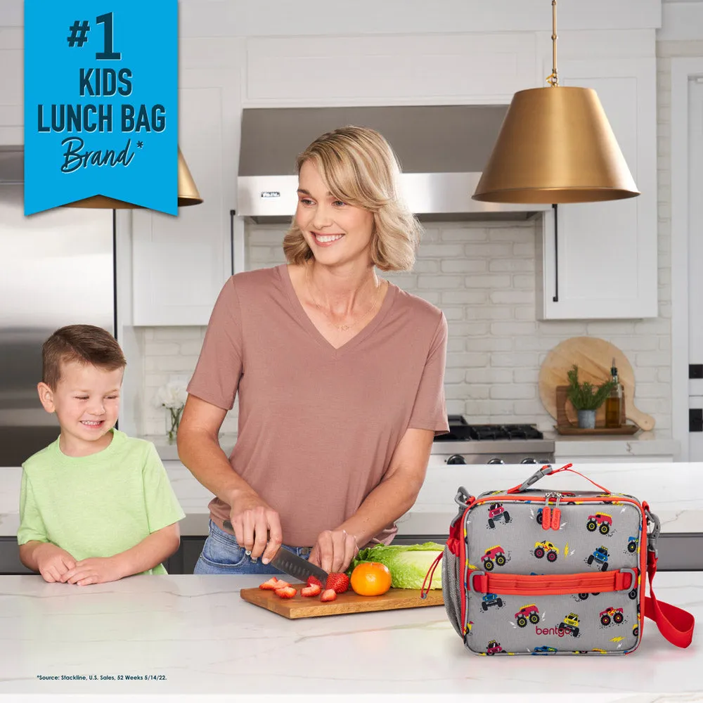 Bentgo Kids Prints Lunch Box, Lunch Bag, & Ice Packs