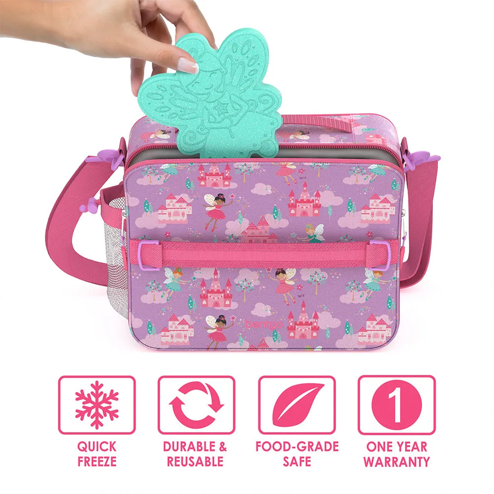 Bentgo Kids Prints Lunch Box, Lunch Bag, & Ice Packs