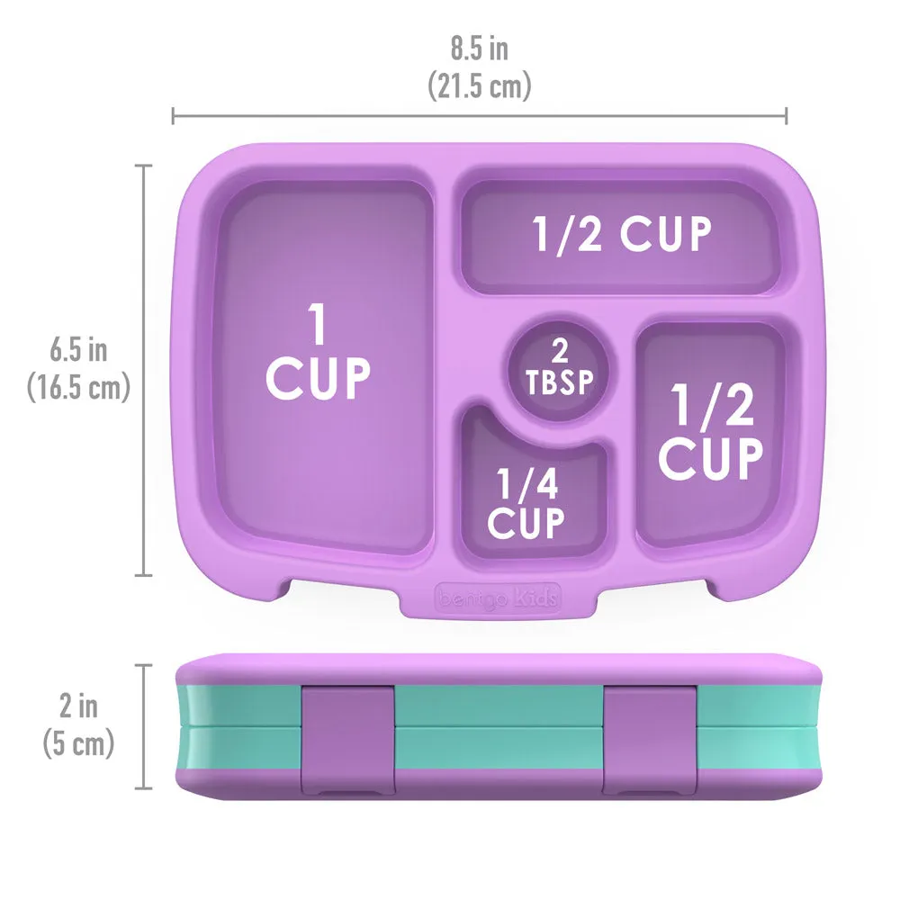Bentgo Kids Prints Lunch Box, Lunch Bag, & Ice Packs