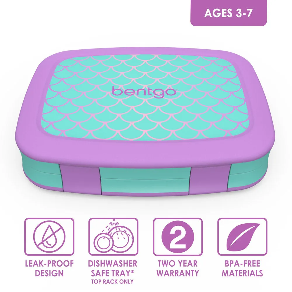 Bentgo Kids Prints Lunch Box, Lunch Bag, & Ice Packs