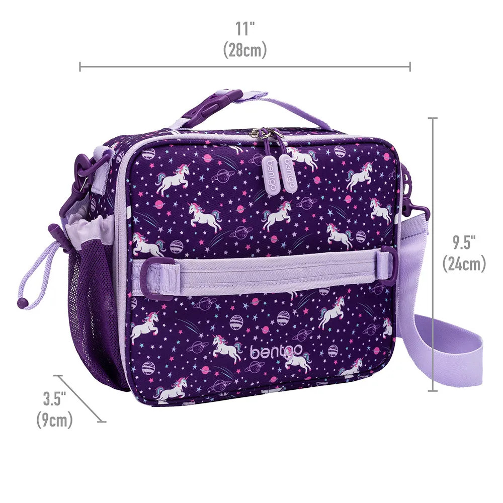 Bentgo Kids Prints Lunch Box, Lunch Bag, & Ice Packs