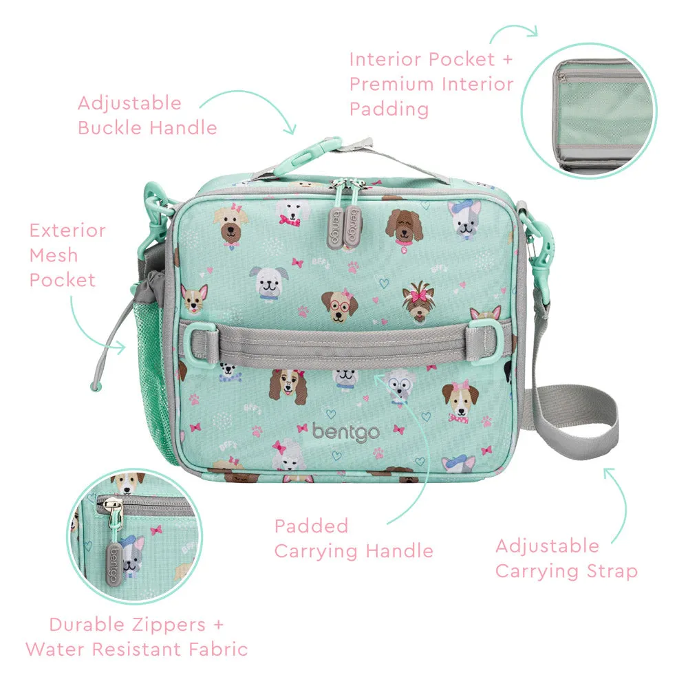 Bentgo Kids Prints Lunch Box, Lunch Bag, & Ice Packs