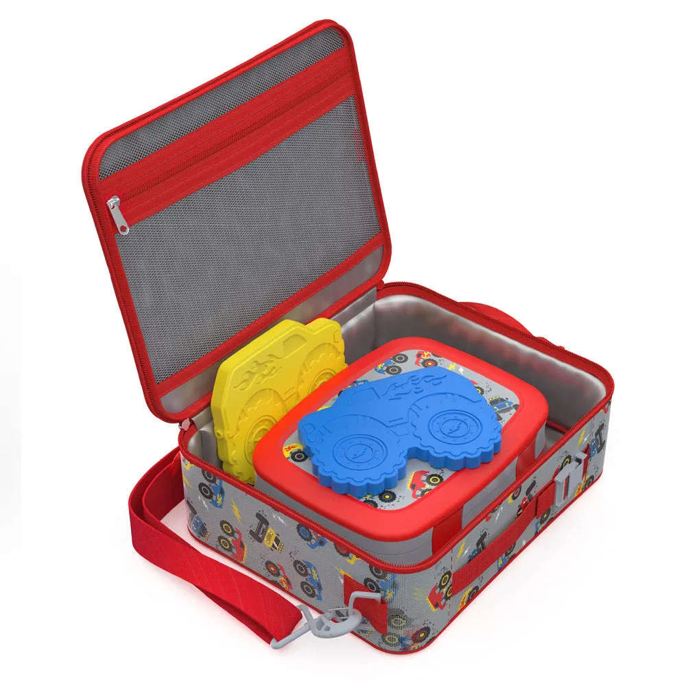 Bentgo Kids Prints Lunch Box, Lunch Bag, & Ice Packs