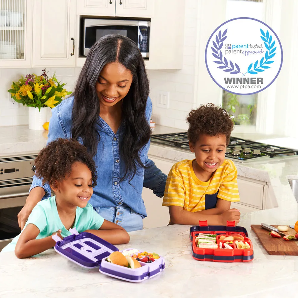 Bentgo Kids Prints Lunch Box, Lunch Bag, & Ice Packs