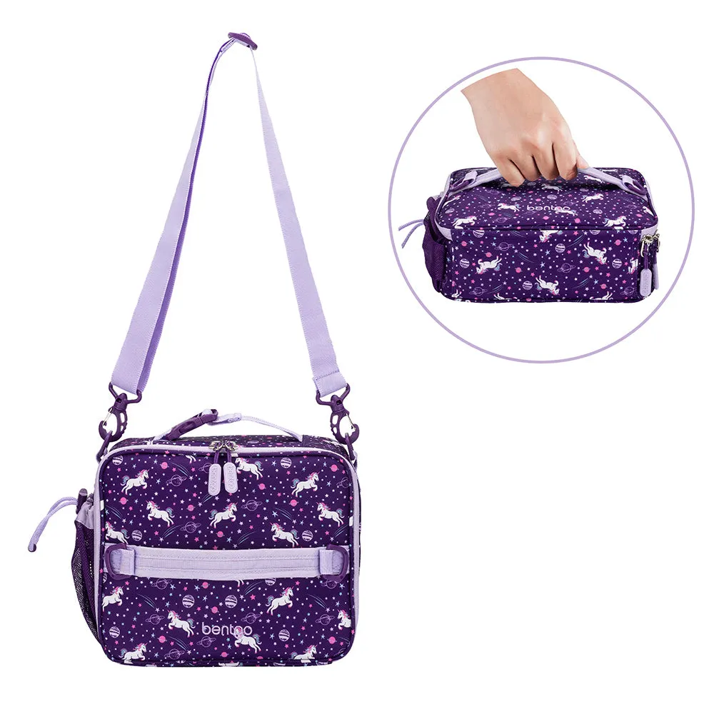 Bentgo Kids Prints Lunch Box, Lunch Bag, & Ice Packs