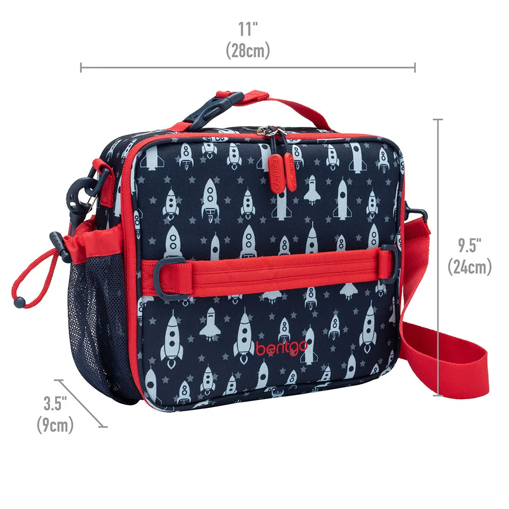 Bentgo Kids Prints Lunch Box, Lunch Bag, & Ice Packs