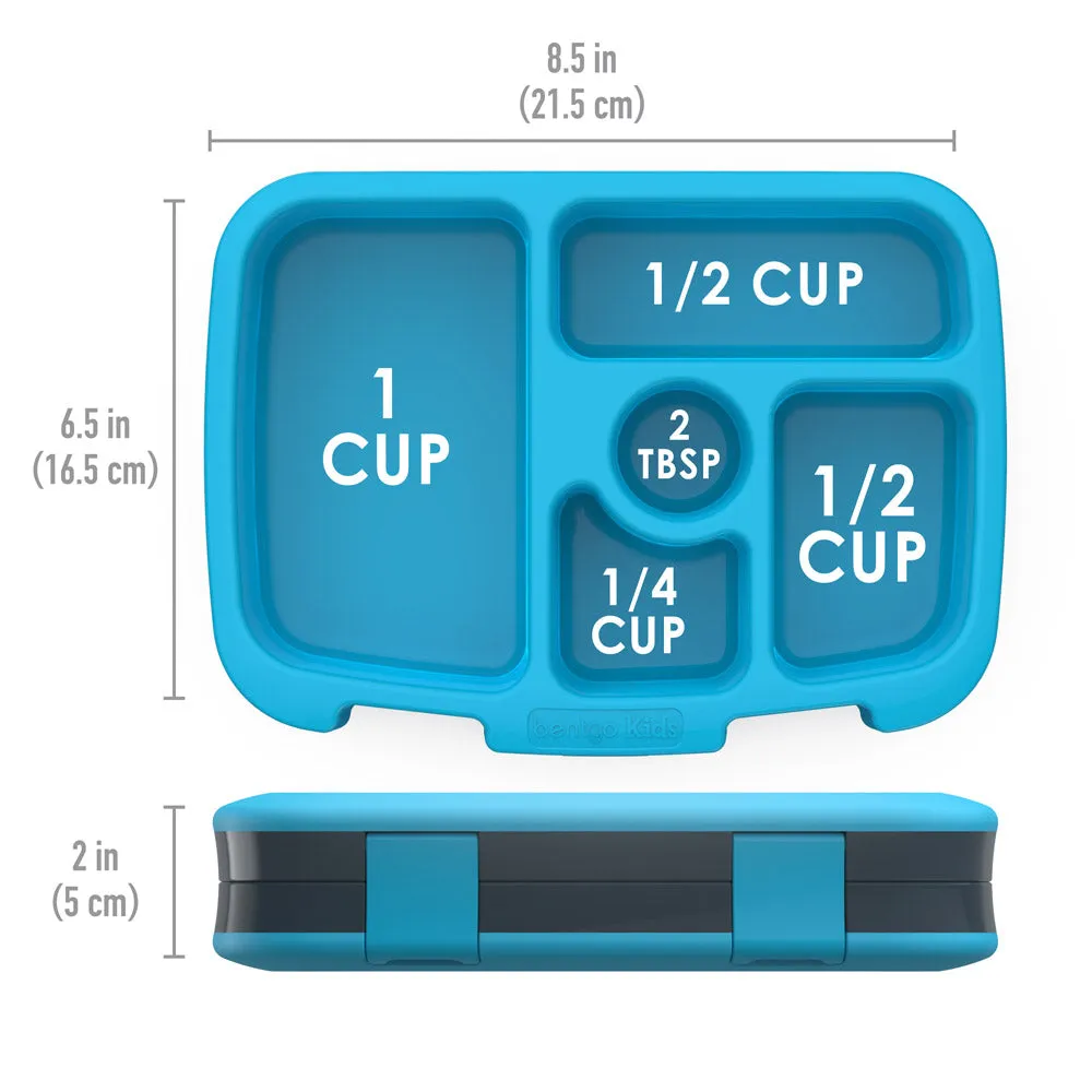 Bentgo Kids Prints Lunch Box, Lunch Bag, & Ice Packs