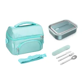 Bentgo Stainless Steel Bundle - Lunch Box, Bag & Cutlery