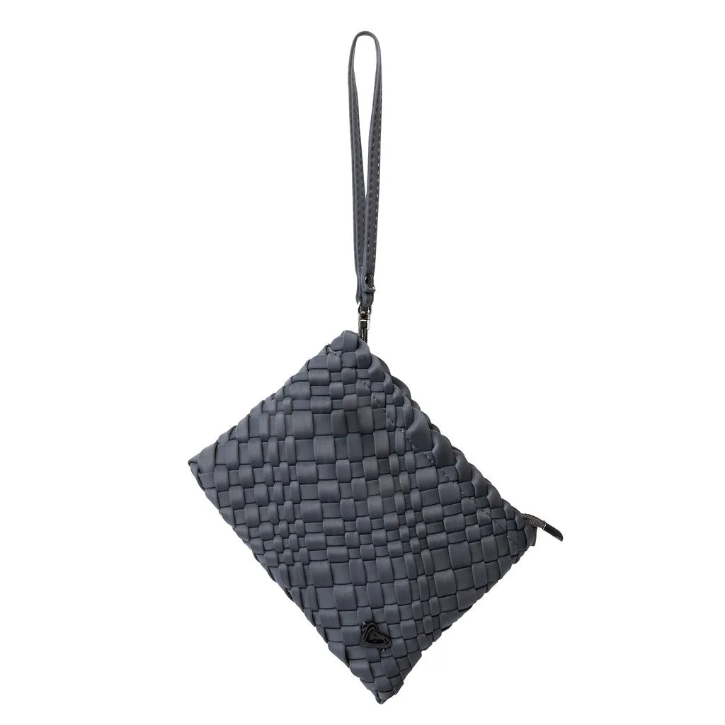 Brandon Small Woven Tote - Charcoal