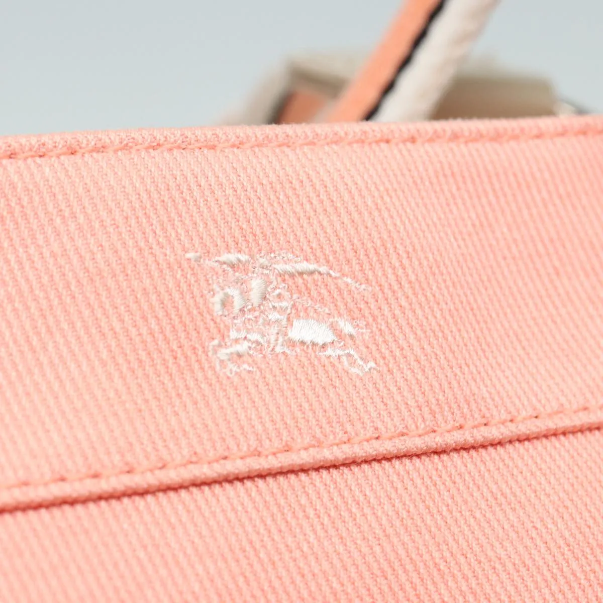 BURBERRY Blue Label Tote Bag Canvas Pink  ti1889