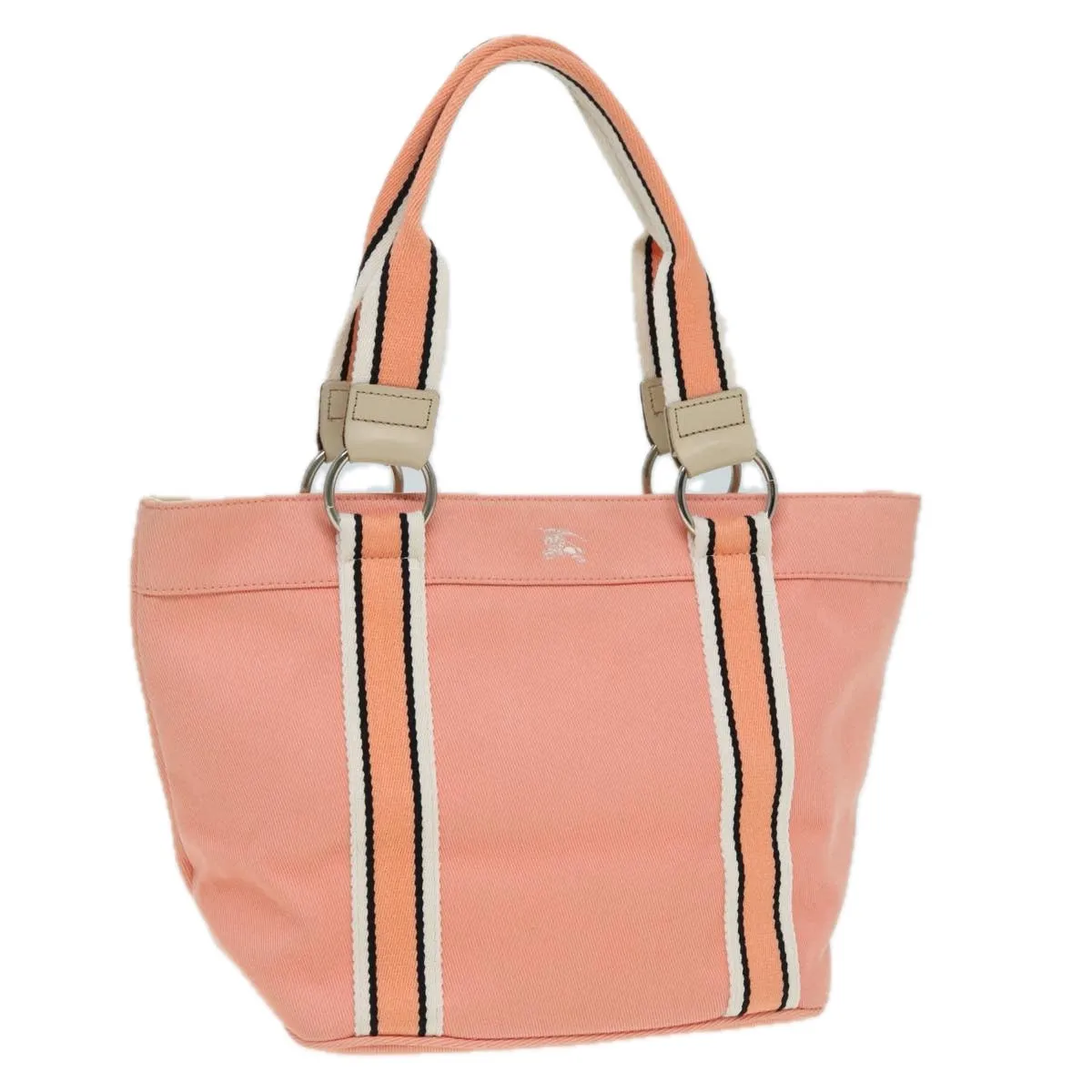 BURBERRY Blue Label Tote Bag Canvas Pink  ti1889