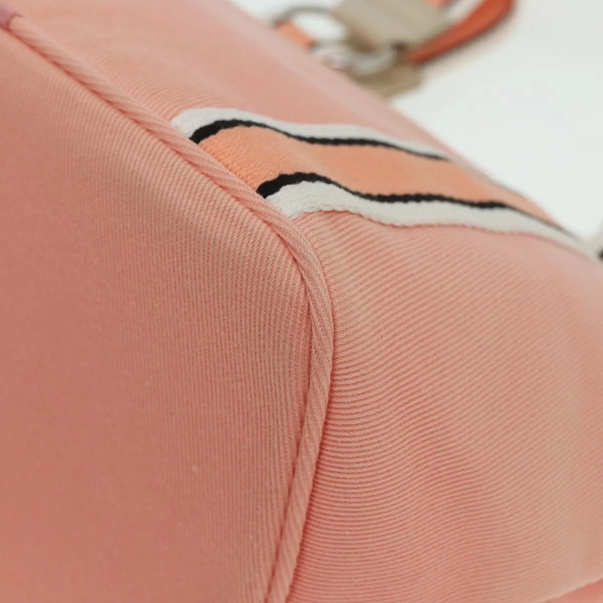 BURBERRY Blue Label Tote Bag Canvas Pink  ti1889