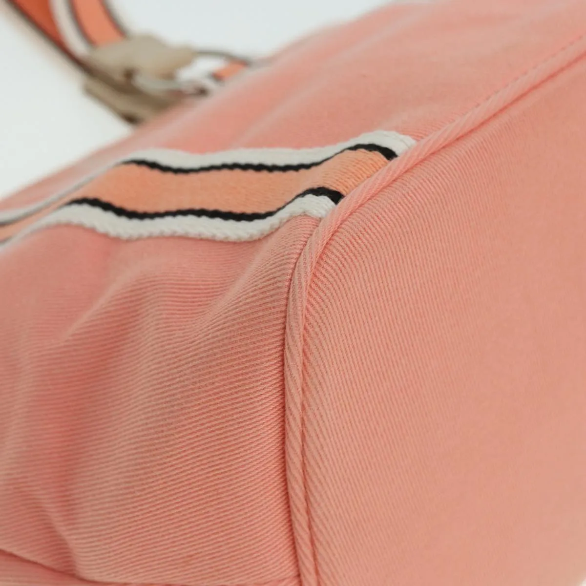 BURBERRY Blue Label Tote Bag Canvas Pink  ti1889