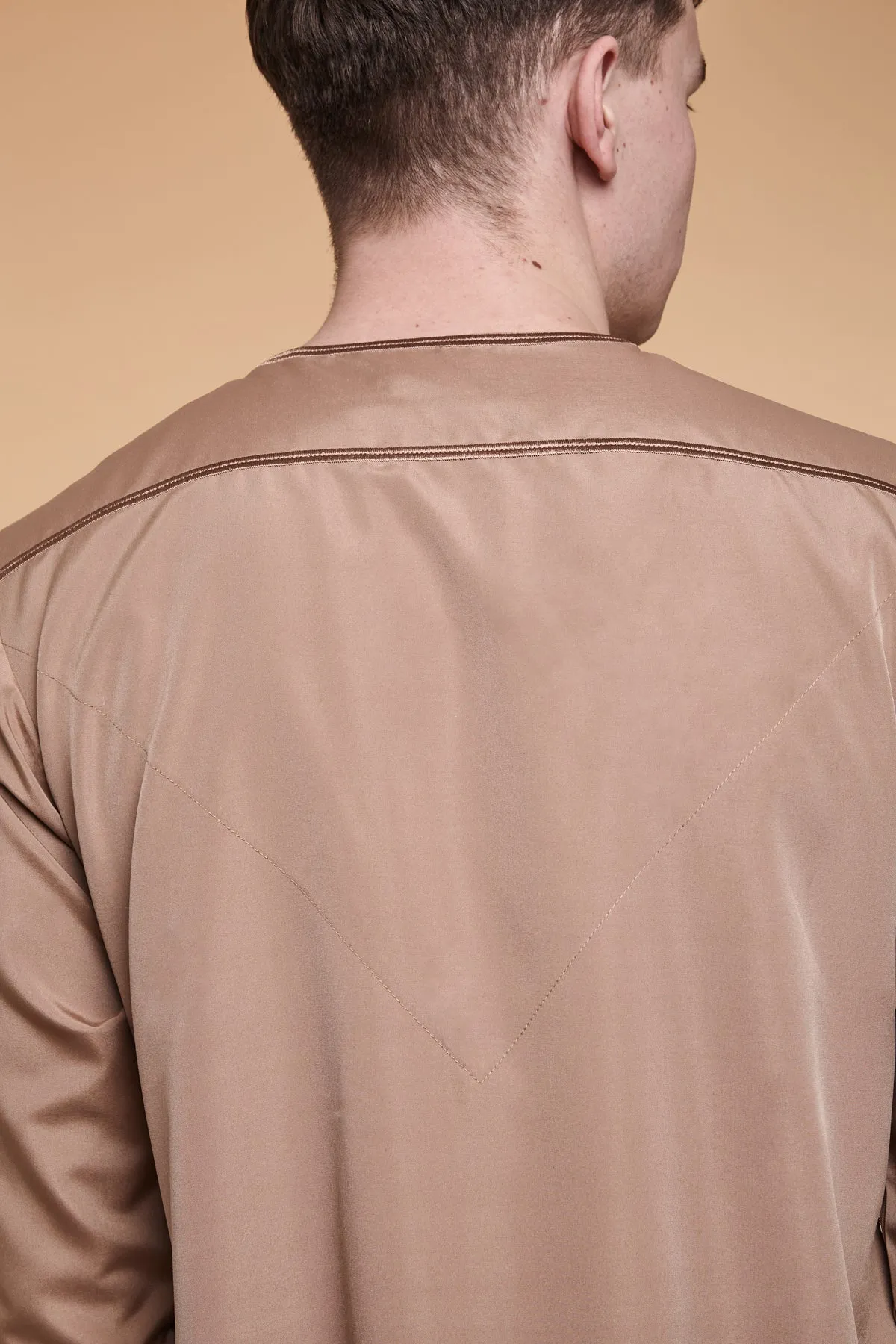 Caramel Brown Emirati Thobe