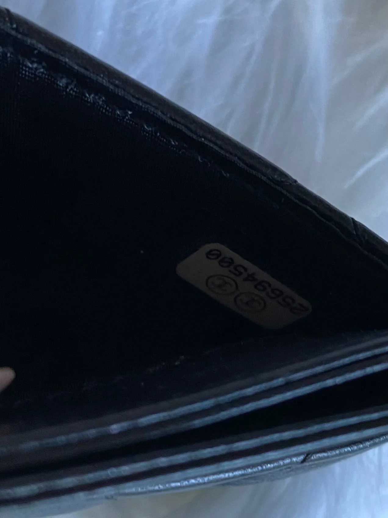 Chanel card holder