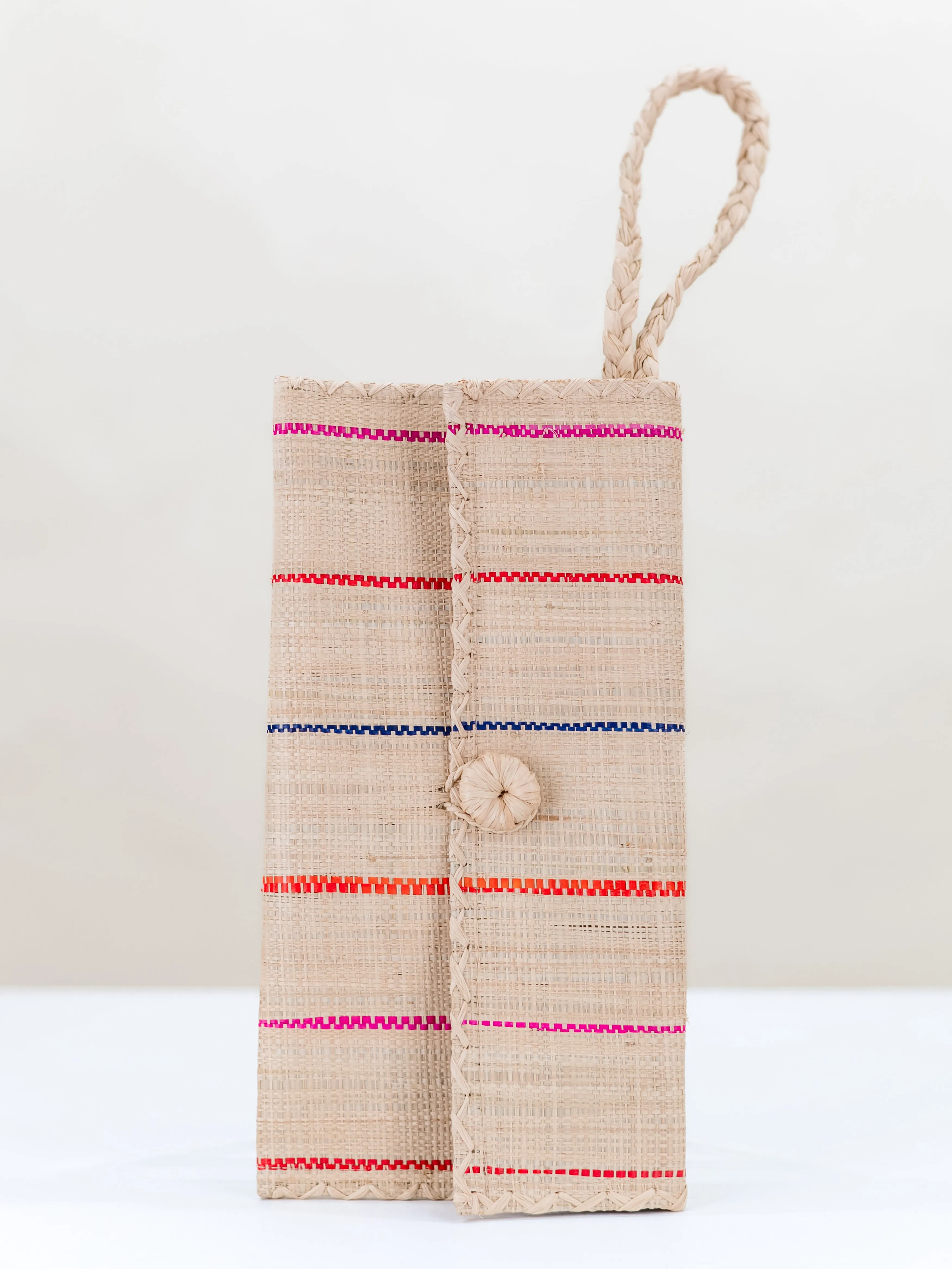 ChiChi Straw Clutch Wristlet