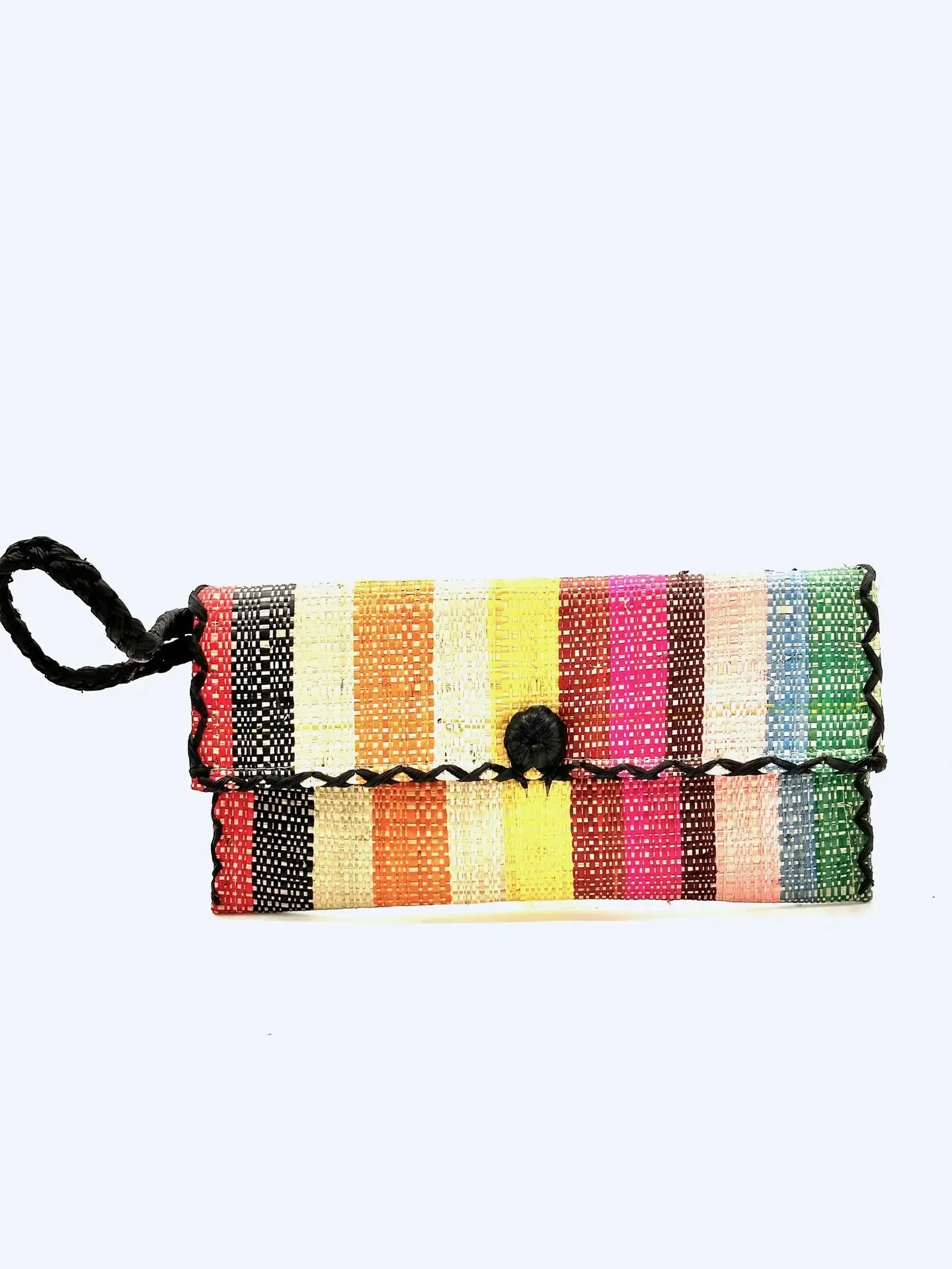 ChiChi Straw Clutch Wristlet