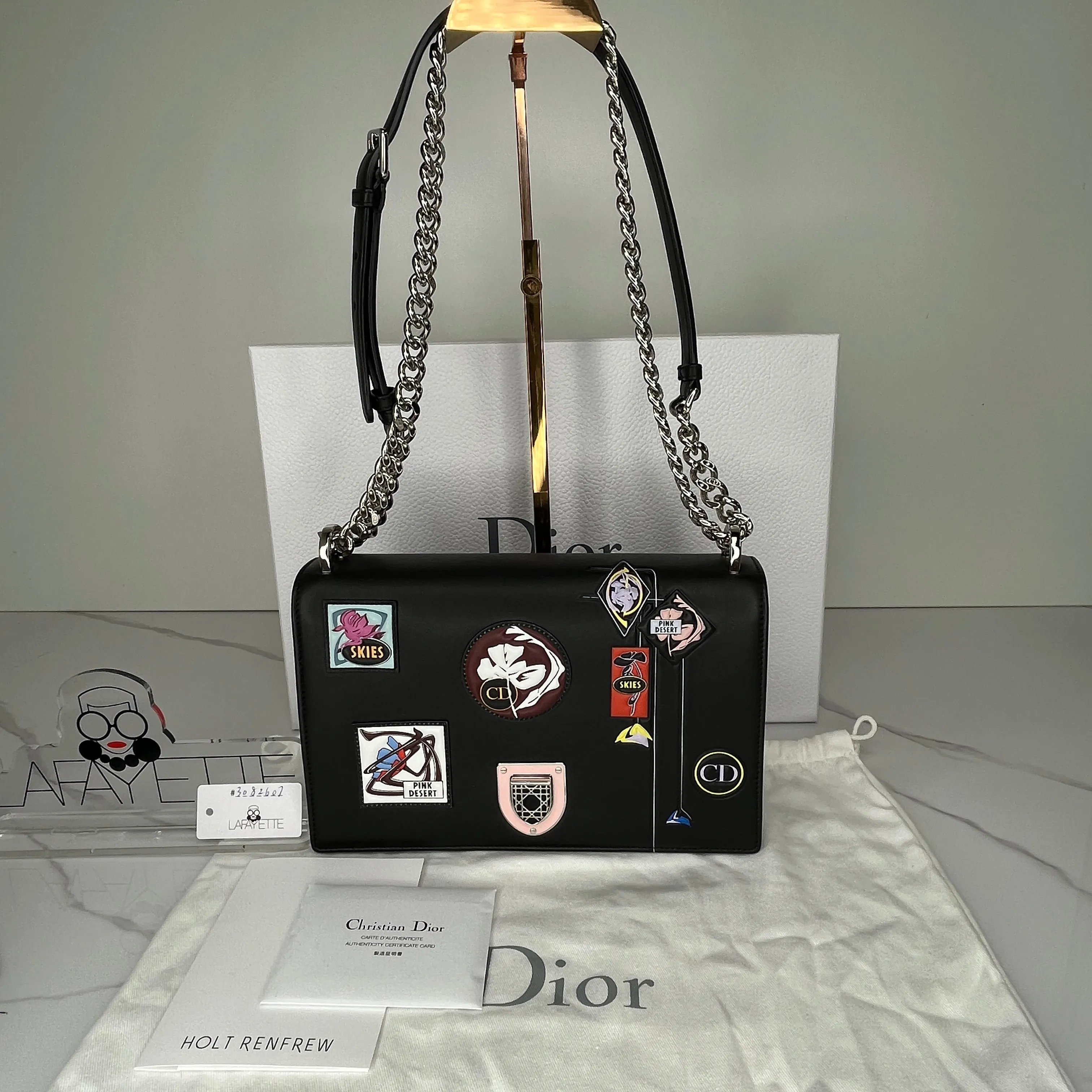 Christian Dior Paradise Diorama Flap Bag