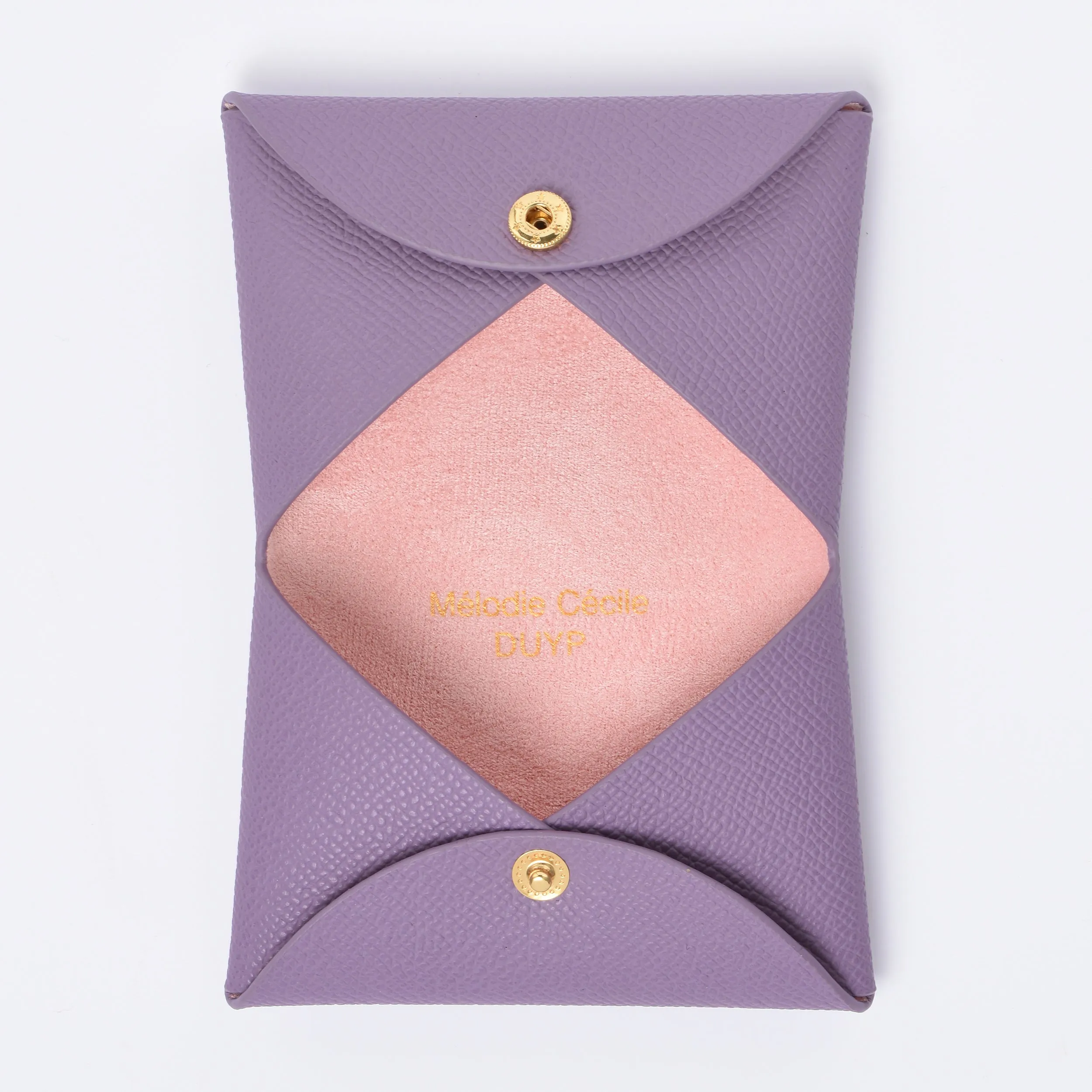EPSOM LEATHER "CORSICA" CARD HOLDER