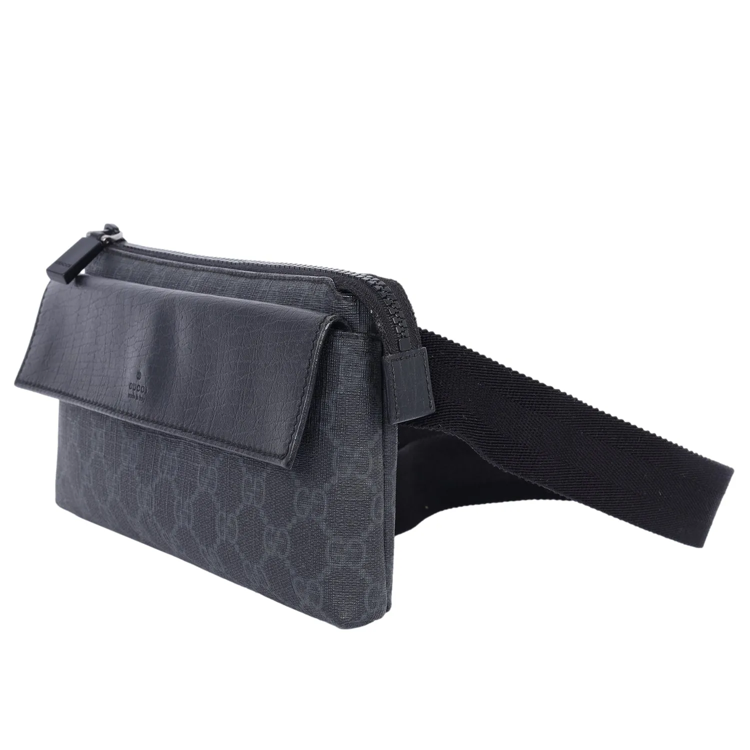GG Supreme Pocket Waist Pouch (Authentic Pre-owned)