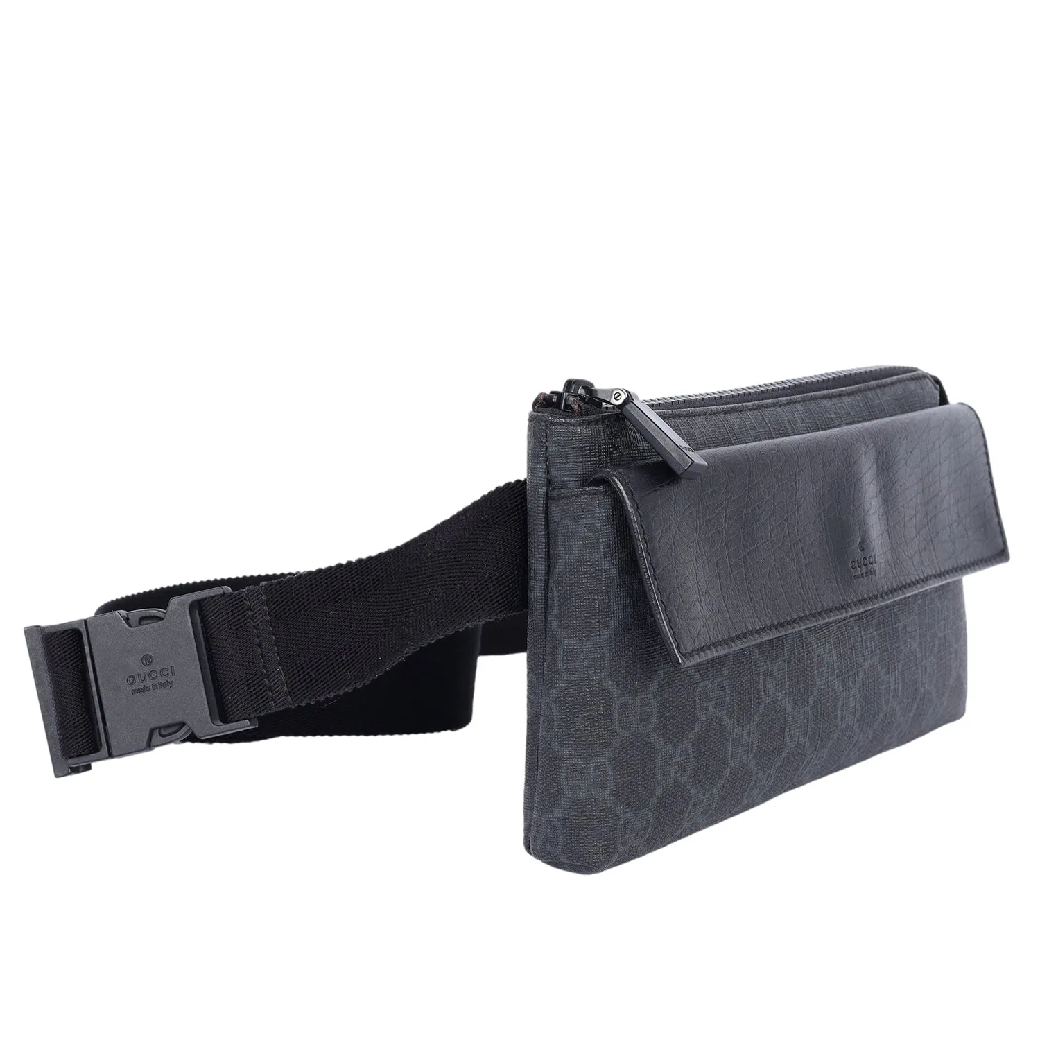 GG Supreme Pocket Waist Pouch (Authentic Pre-owned)