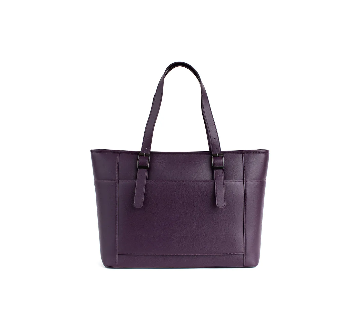Gunas New York Miley Purple Vegan Leather Laptop Bag